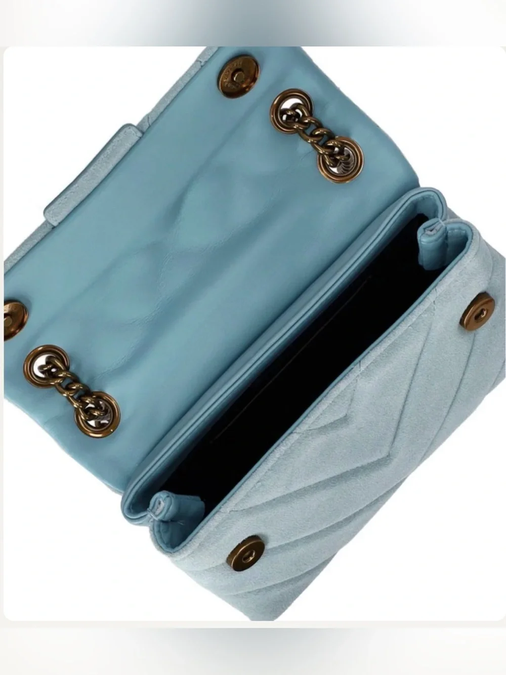 Kurt Geiger Kensington Light Blue Crossbody Shoulder Bag